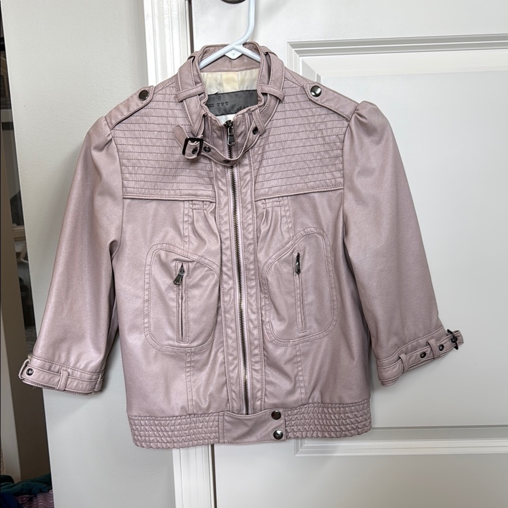 Stylish Light Pink Jacket